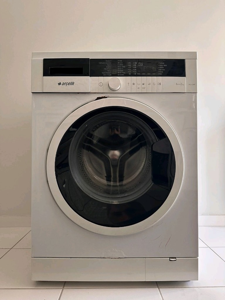 8 kiloluk A+++ Arçelik çamaşır makinesi sorunsuz - 2