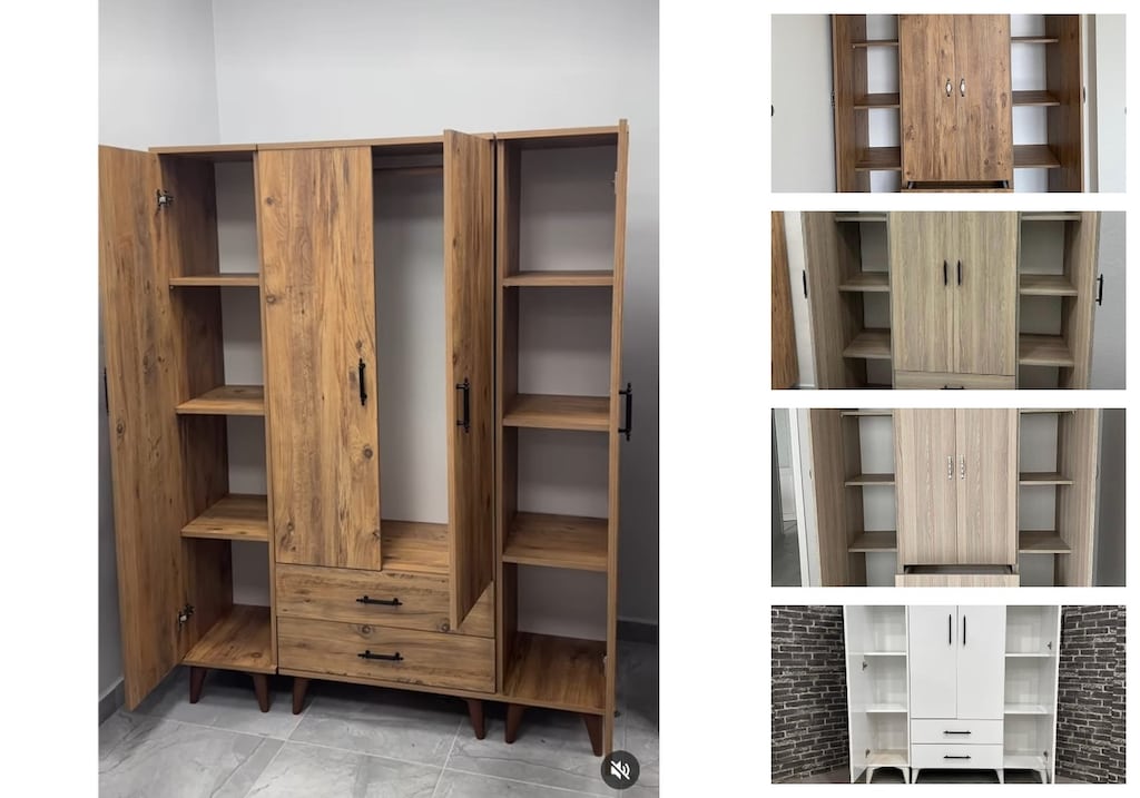4 kapaklı elbise dolabı vxuwxxrncc - 3