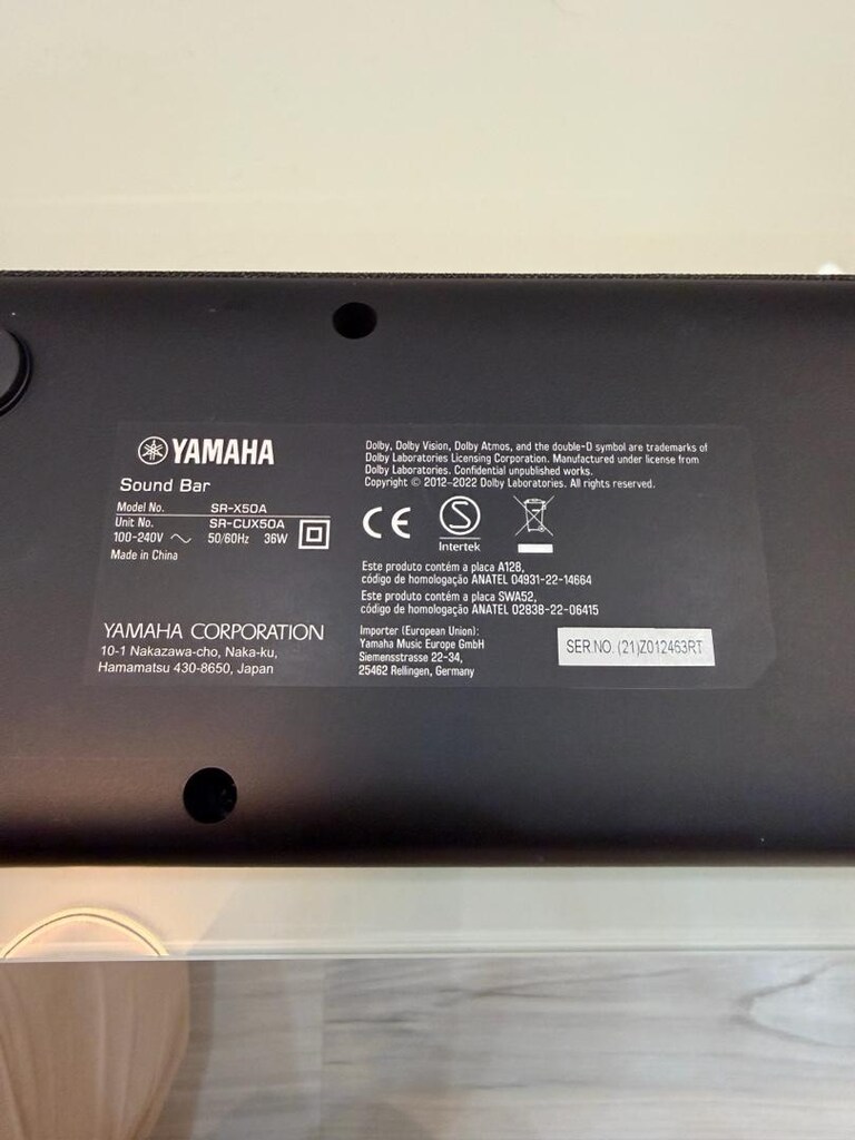 ses sistemi yamaha true x - 6