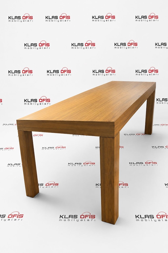 KLAS OFİS PENDİK 180x90 CEVİZ 6 KİŞİLİK TOPLANTI MASASI - 2
