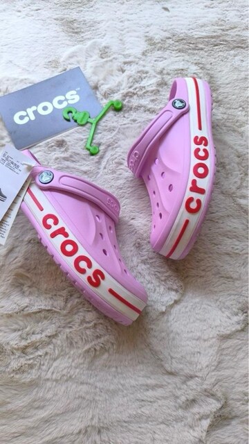 ‼‼CROCS BAYABAND - PEMBE- KADIN