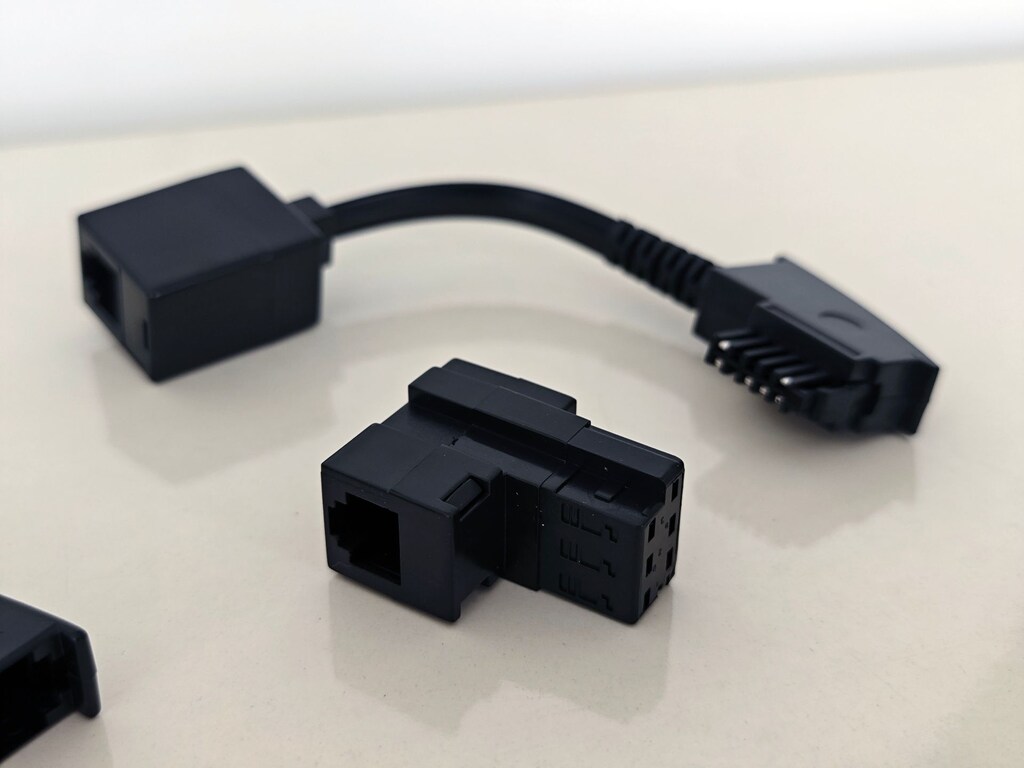 RJ11 Telefon Bağlantı Adaptörü (4 adet) - 4