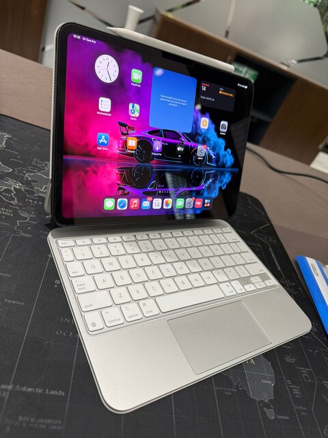 İPad Pro 11 inç M4 Çip 256 GB Kutu fatura 13 ay garantili Ekipman ile
