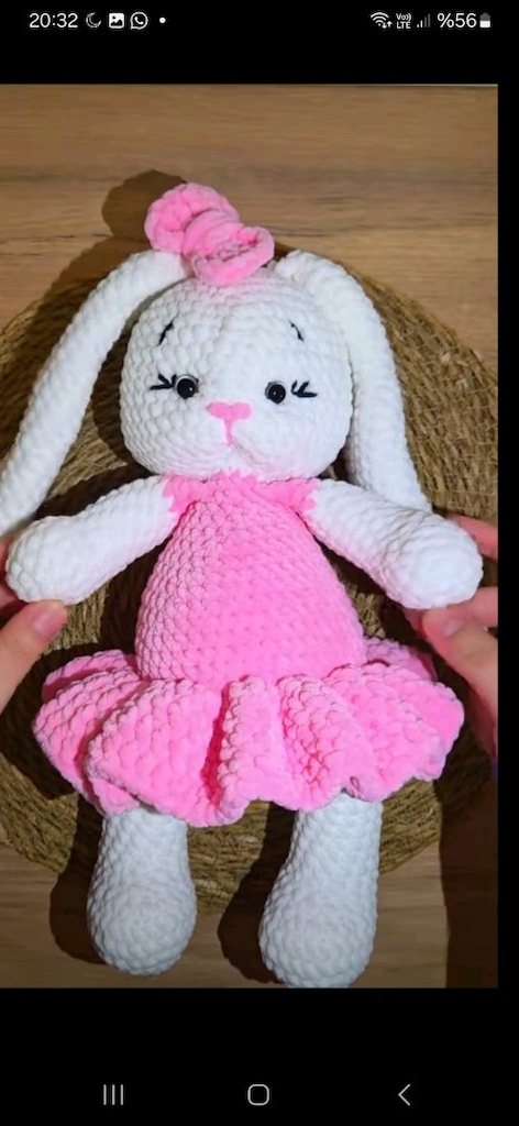 Örme bebek oyuncaklar peluş bebekler - 6