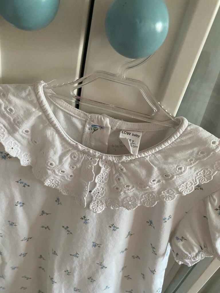 Lcwaikiki Dantel yaka tshirt - 3