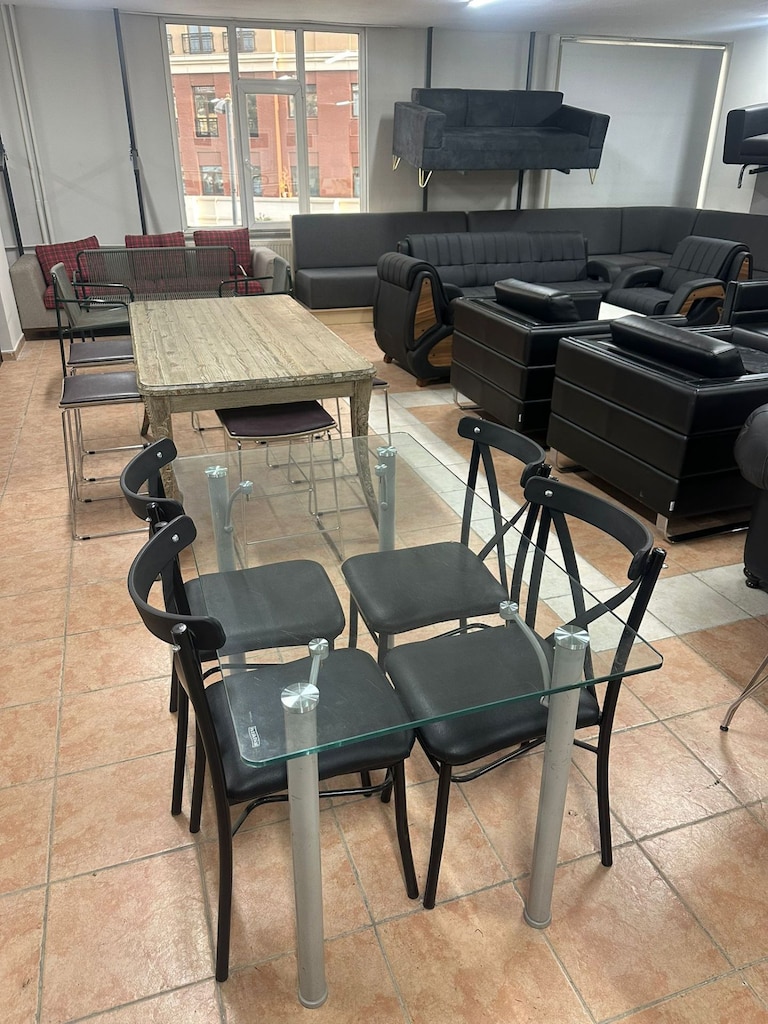 KLAS OFİS ÜSKÜDAR 120x70 İSTİKBAL CAM MASA İKİNCİ EL - 2