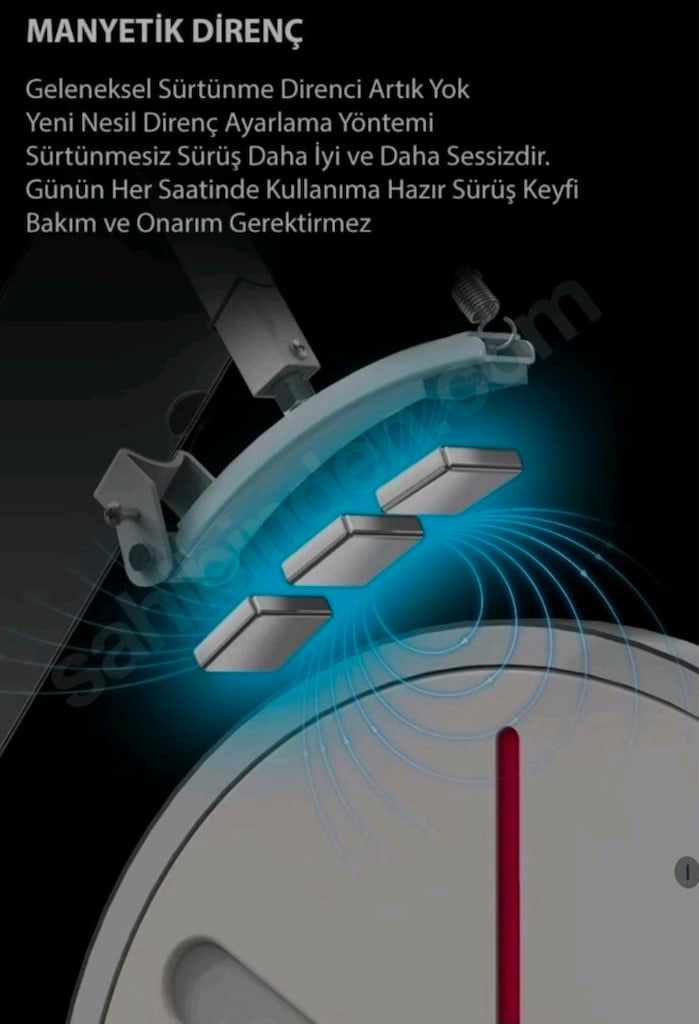 Robx E1 Smart Spin Bike | Kutulu, Garantili, Çok Az Kullanılmış - 6