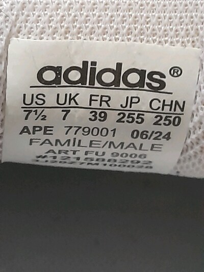 orijinal adidas marka spor ayakkabısı