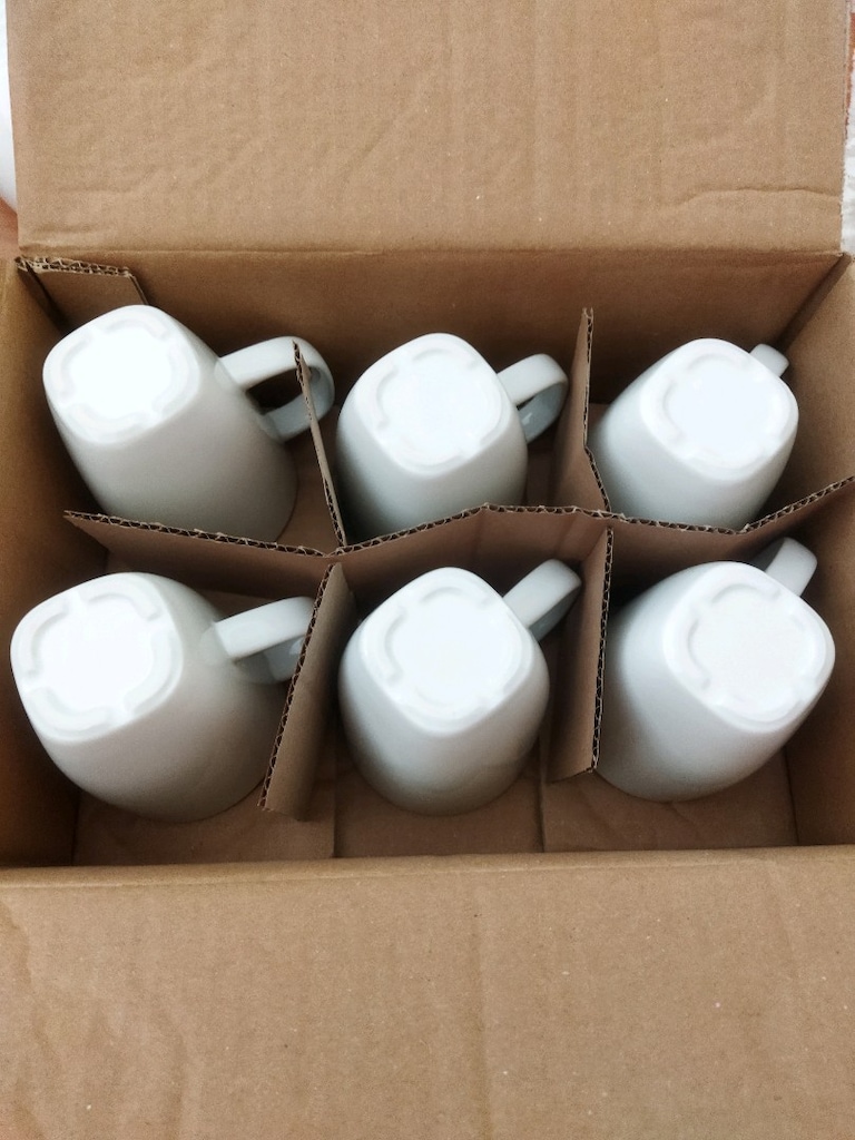ıkea 6 lı porselen kupa seti 350 ml - 2
