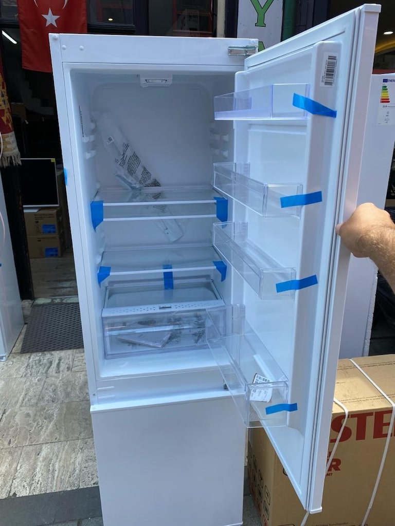 (SIFIR) VESTEL WİNDSOR 268 LT STATİK KOMBİ ANKASTRE TİPİ BUZDOLABI - 4