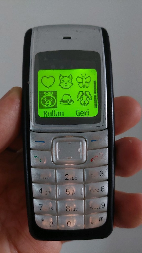 NOKİA 1110İ FULL ORJİNAL YEŞİL EKRANLI TELEFON - 3