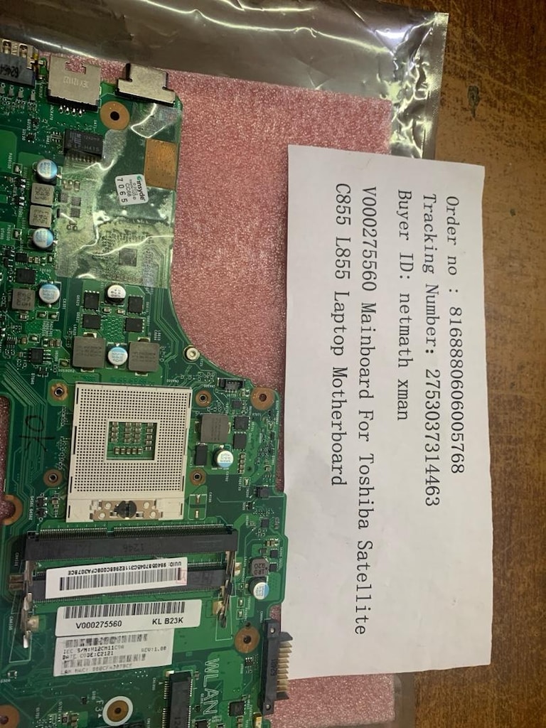 toshiba sıfır anakart - 2
