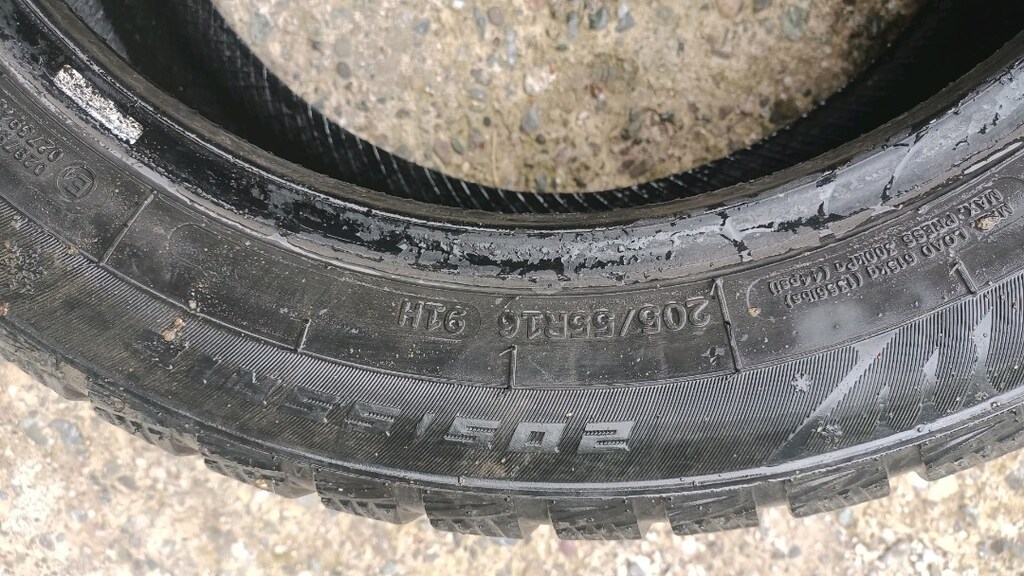 205/55/16 Kışlık 4 adet sıfır ayardinda - 4