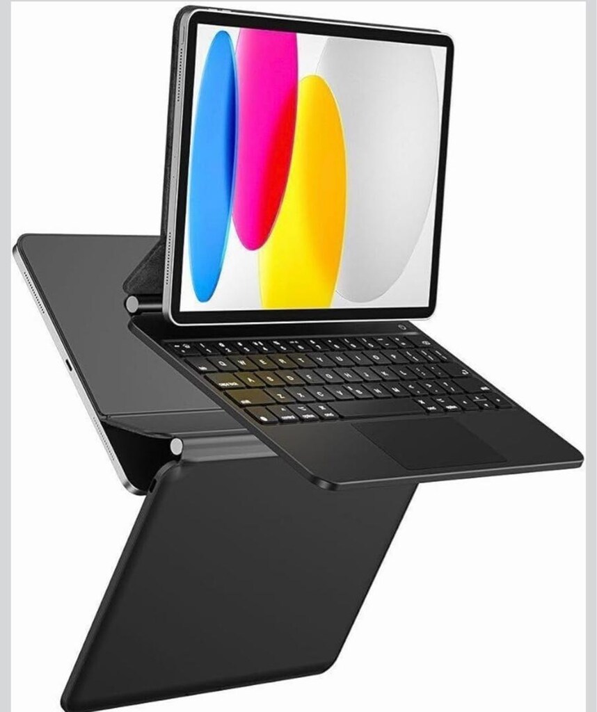 orjApple Magic Keyboard: 12.9 inç iPad Pro içiniPad klavyesi ve kılıfı