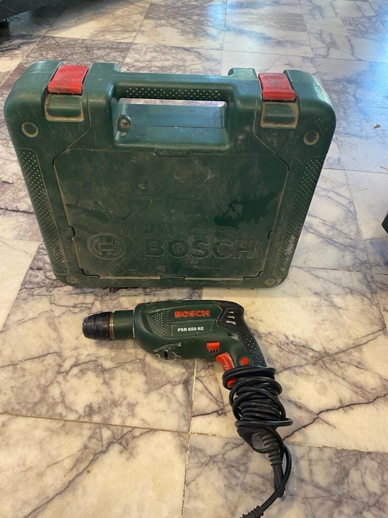 bosch 650 re darbeli matkap - 5