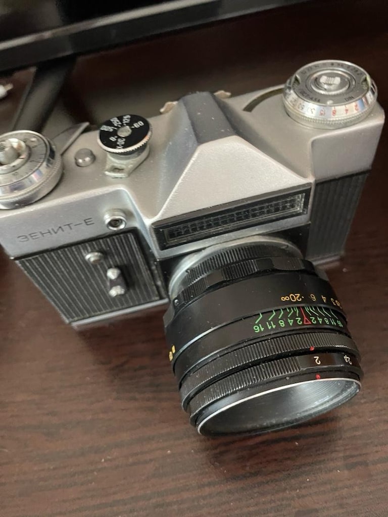 zenit antika fotoğraf makinesi - 5