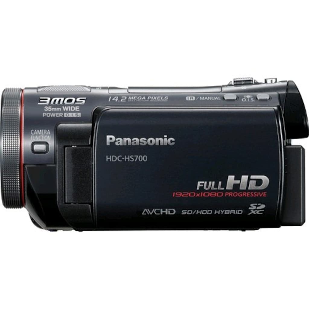 Panasonic HDC-HS700 14.2MP SD/240GB HDD Hybrid 35mm Wide Camcorder - 3