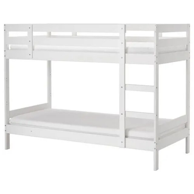 Az Kullanılmış IKEA MYDAL Ranza – Beyaz – 90x200 cm