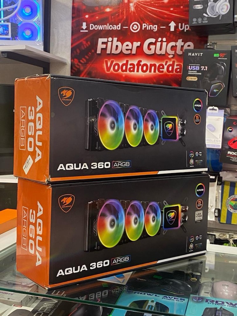 NİTRO BİLİŞİM’DEN COUGAR AQUA 360 ARGB SIVI SOĞUTUCU! - 3