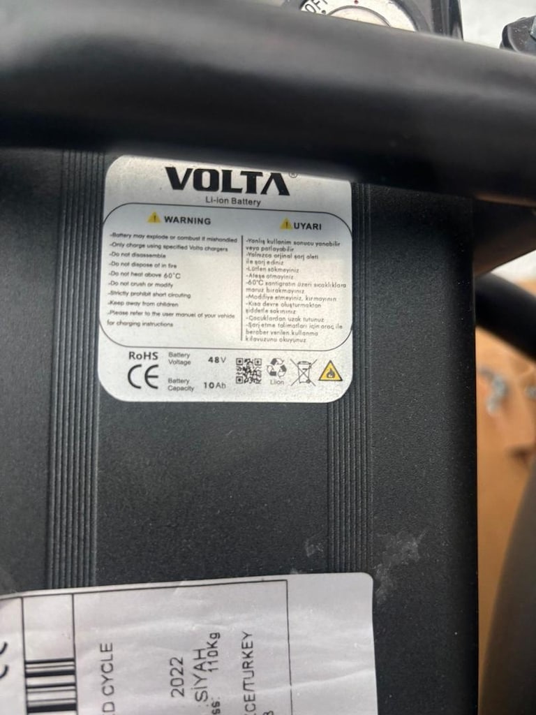 VOLTA ELEKTİRİKLİ BİSİKLET - 10