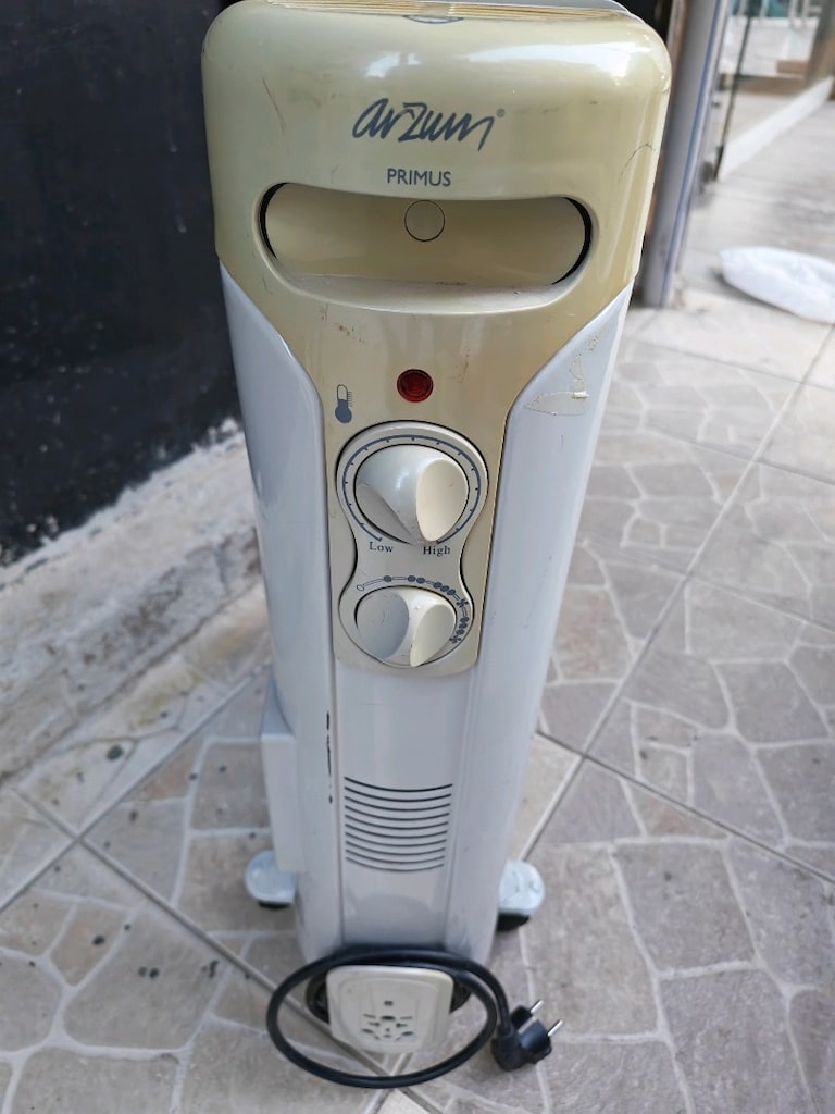 11 dilim elektrikli yağlı, fanlı radyatör ısıtıcı soba. - 4