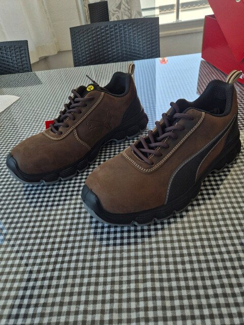 Hiç kullanılmamış, sıfır orjinal puma safety condor çelik burun