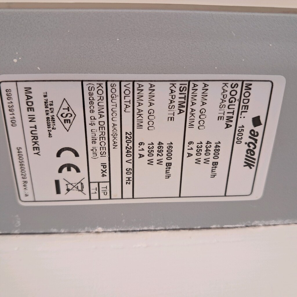kilima arcelik 15 btu - 7