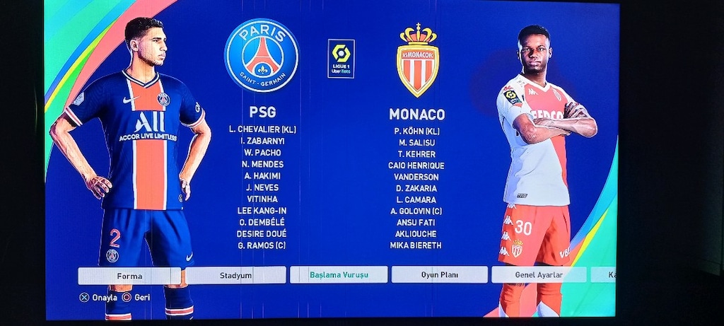 PS4 VE PS5 UYUMLU PES21 GUNCEL KADRO 2025 2026 SEZON FUL TUM TAKİMLAR. - 6