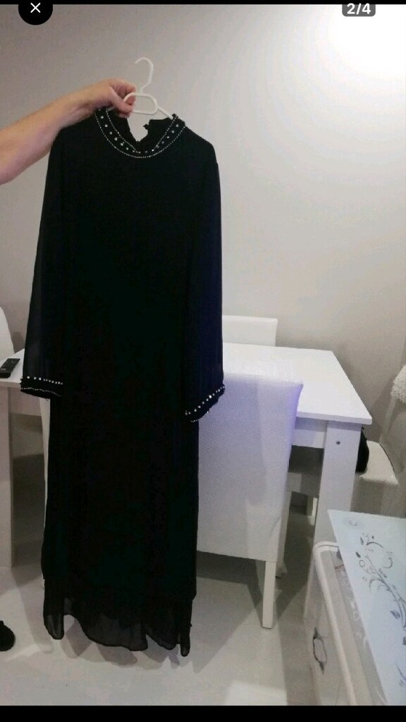 2 BEDEN GENİA KALİP ABİYE ELBİSE - 2