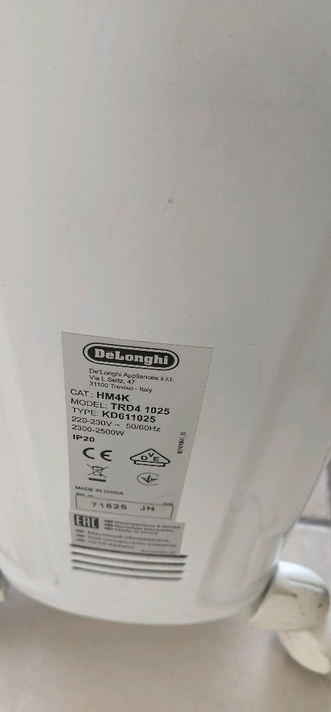 delonghi dragon 4 trd41025 yağlı radyatör ısıtıcı 2500w - 3