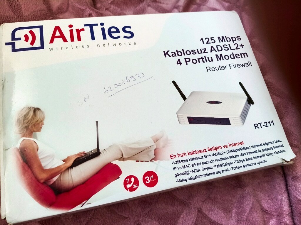 airties marka kablosuz modem - 3