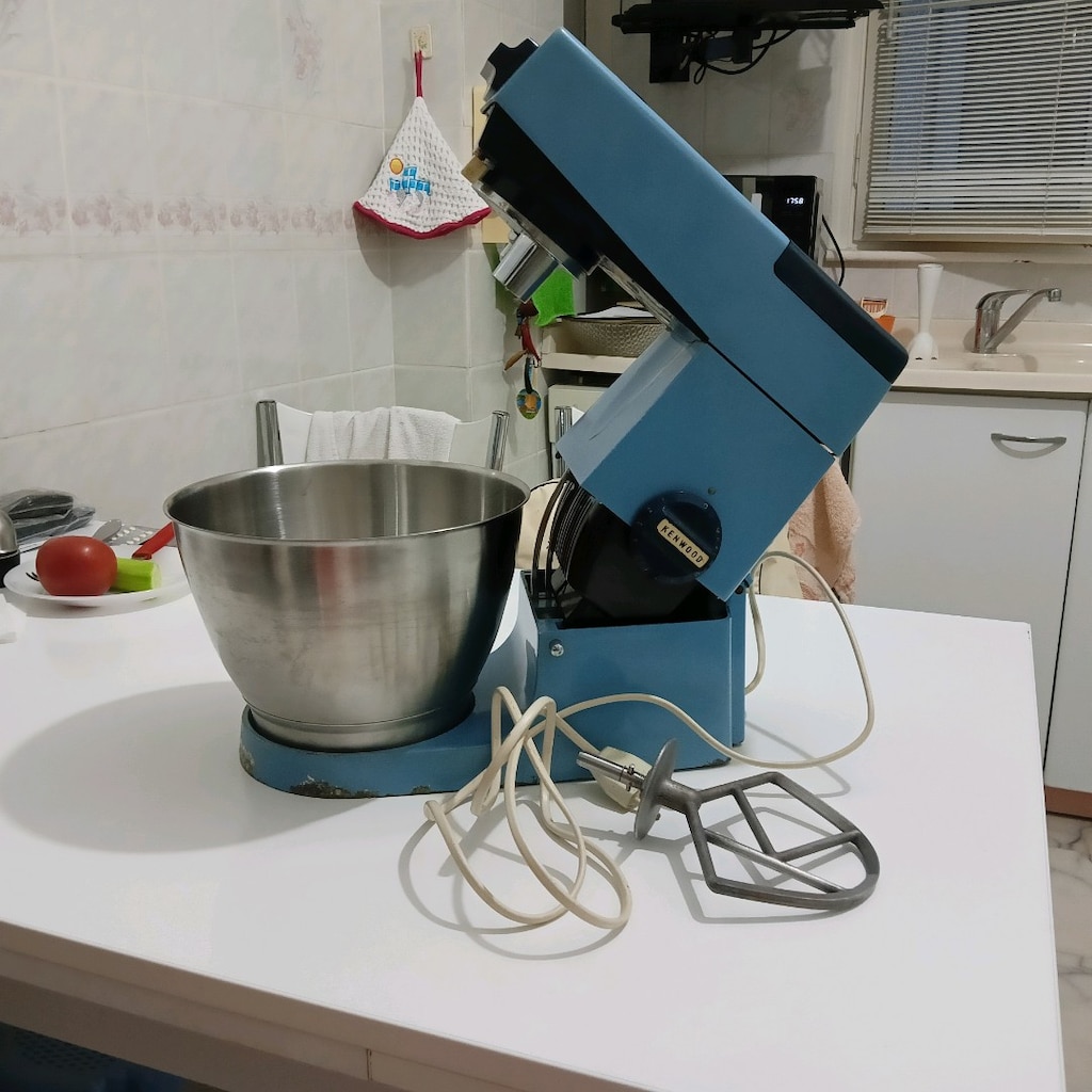 Kenwood Chef A701A 5li Aksesuar Setli Mavi İngiliz Klasiği Koleksiyonl - 4