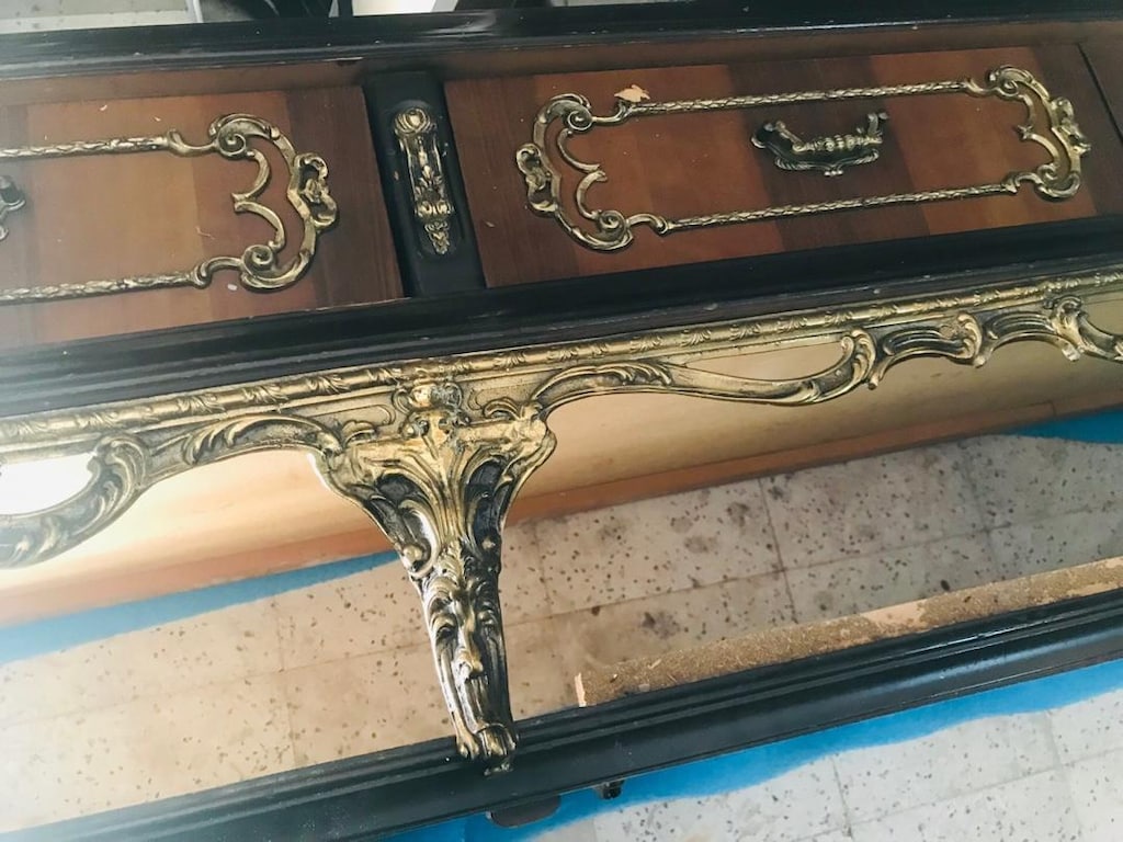 Pirinç mete bronz yatak odasıtakımı - 9