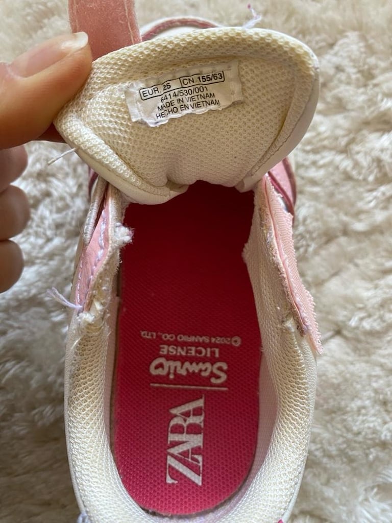 zara hello kity spor ayakkabı - 5