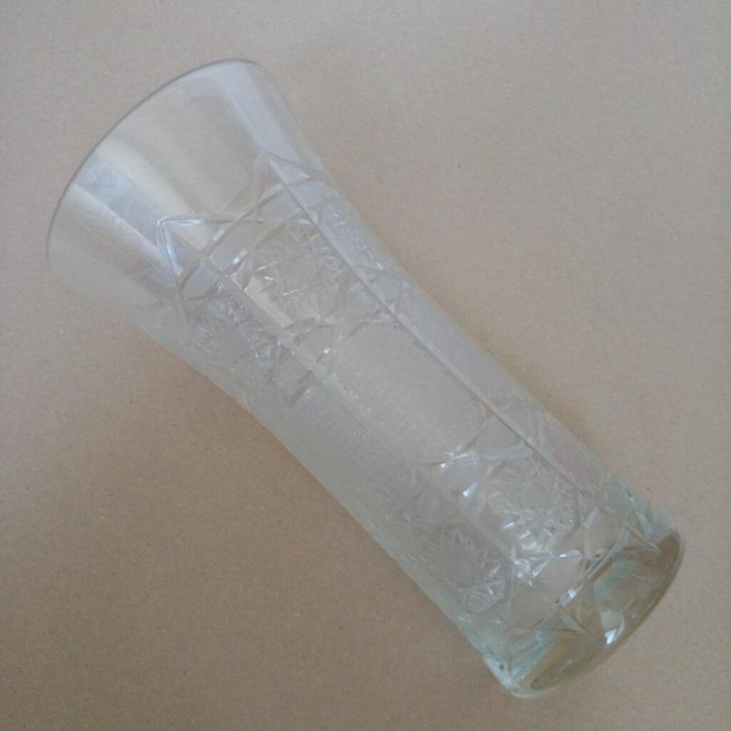 Eskilerden Kristal Kesme Vazo - Atık Kırık Yok - Temiz - 3
