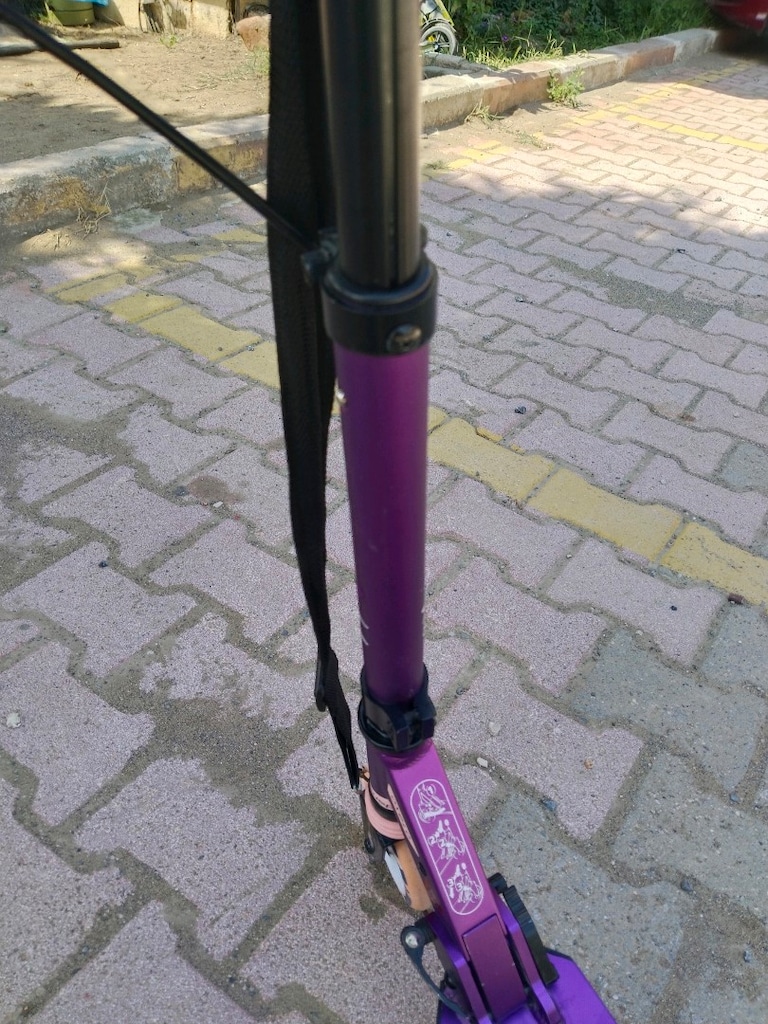 decathlon mor kız scooter sorunsuz - 5