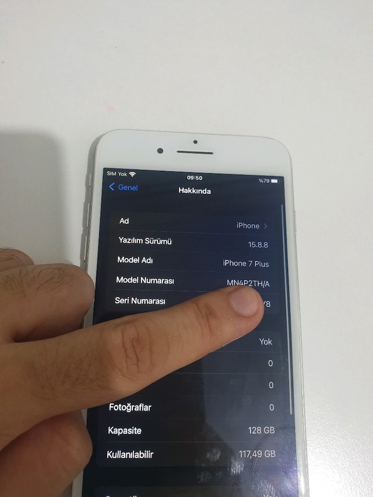 Iphone 7 plus 128 GB TR - 3