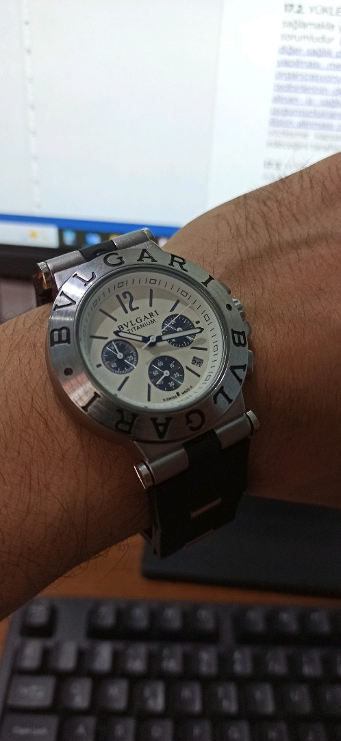 Bvlgari fonksiyonlu kol saati - 14