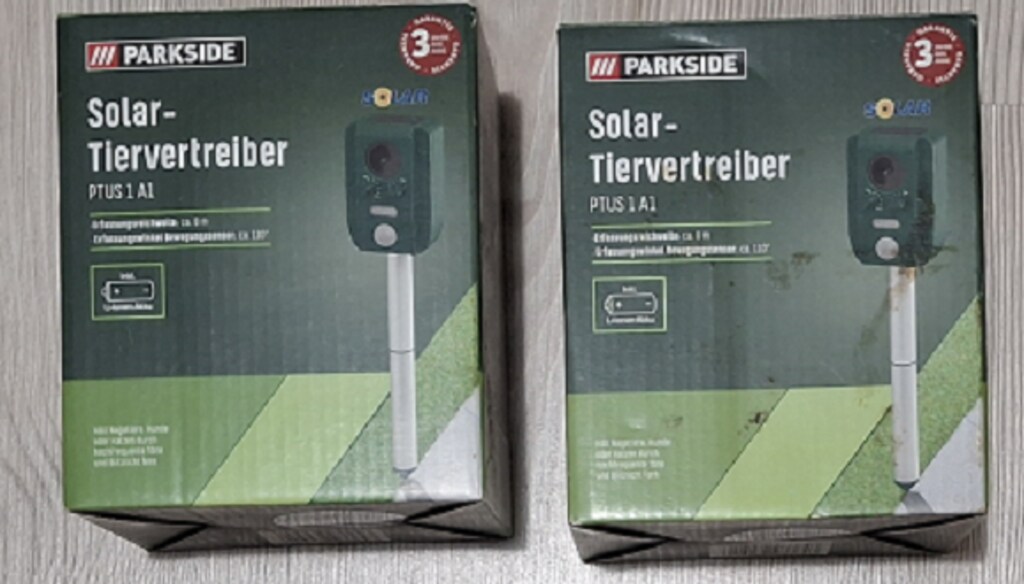 PARKSIDE Güneş Enerjili Hayvan Kovucu PTUS 1 A1, 5 programlı - 5