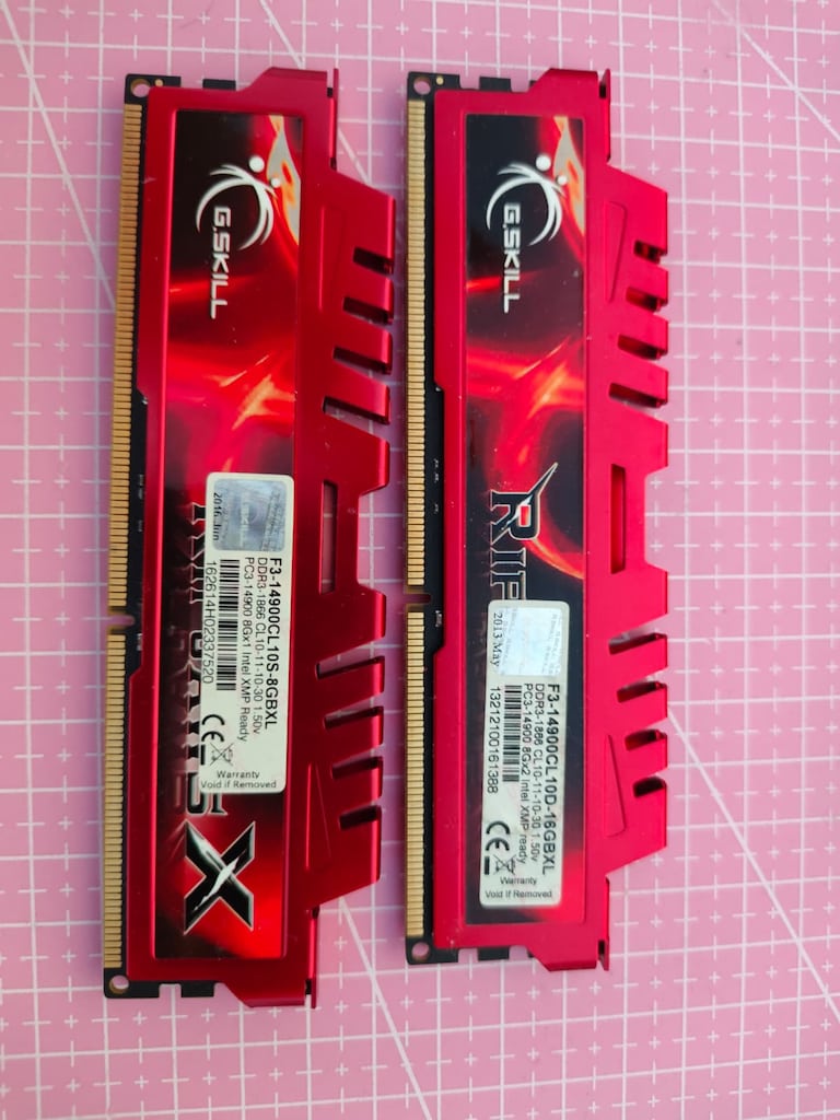 G.Skill RipjawsX DDR3 16GB (2x8GB) 1866MHz Ram