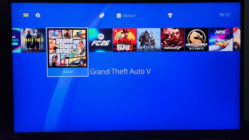 PS4 Slim 1 TB, FC27 + 16 Oyunlu, Çift Orijinal Kollu, Tertemiz - 8