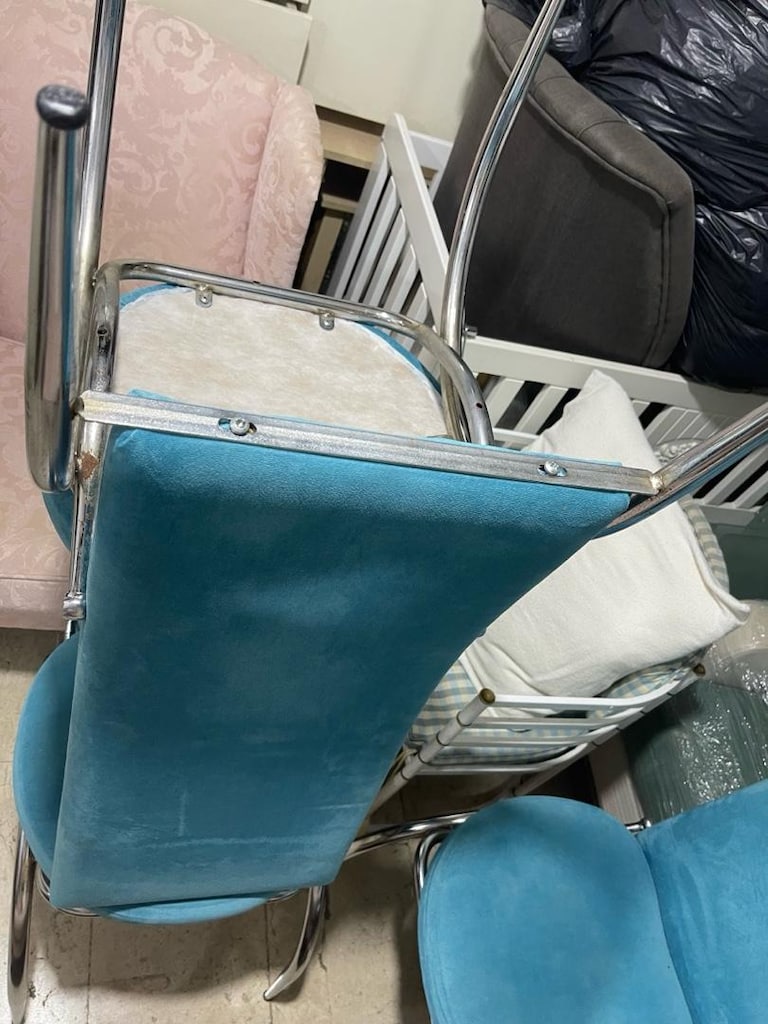 SANDALYE Üç adet, nikelaj ayak! - 9