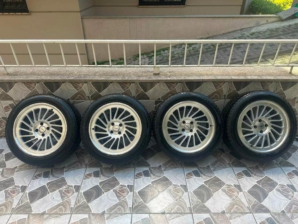 VOSSEN JANT LASTİK TAKIMI PRELLİ 215 55 17 BIJON ARALIK 4X100 - 4