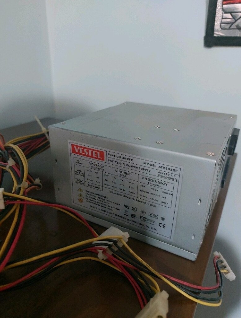 Vestel ATX3030P 300W Power Supply (PSU) - 2