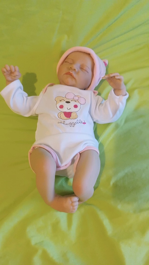 REBORN BEBEK YENİDOĞAN GERÇEKÇİ OYUNCAK BEBEK SİLİKON BEBEK - 4