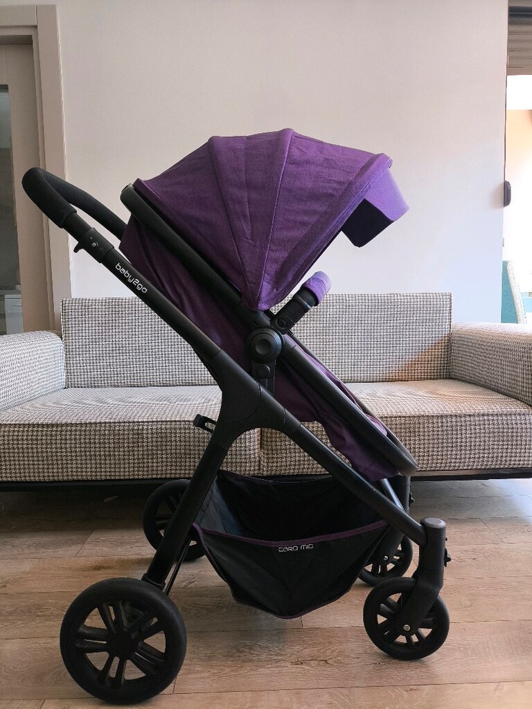 Baby2go 8046 Caromio Travel Sistem Bebek Arabası Mor - 3
