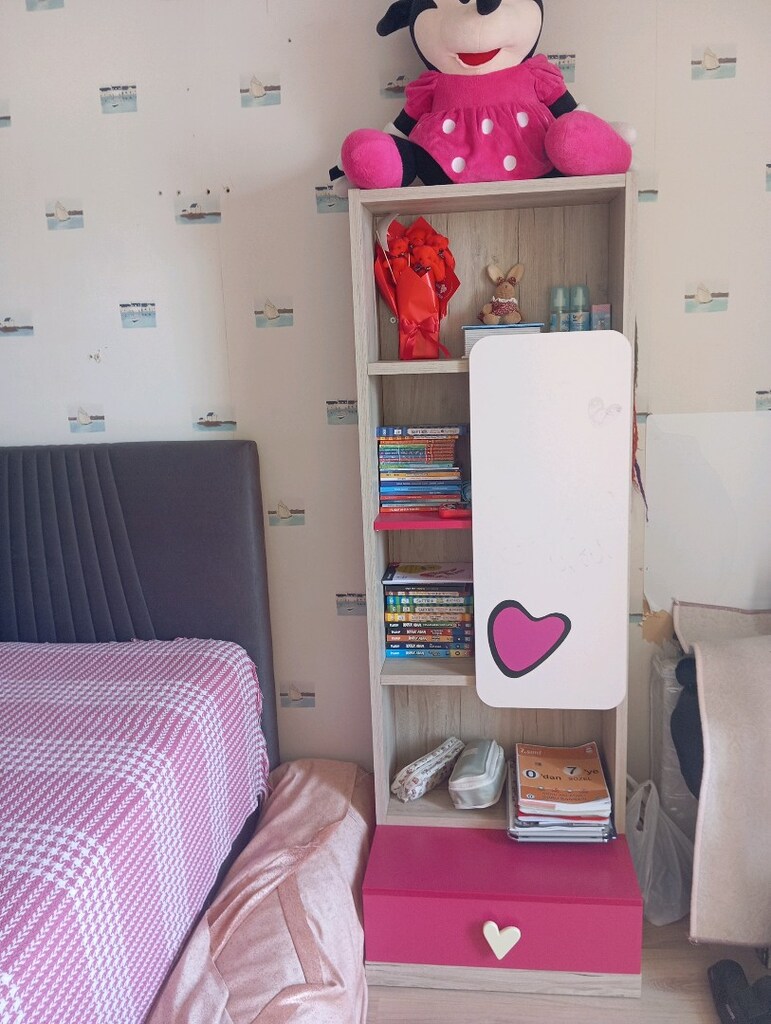 çalışma masası ve kitaplık - 2