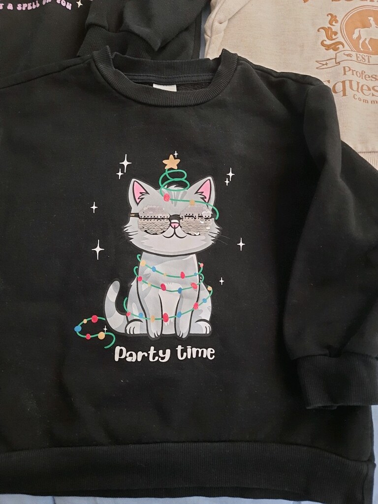 sweatshirtler 5,6 yaşa olurkiz cocuk 4 adet - 6