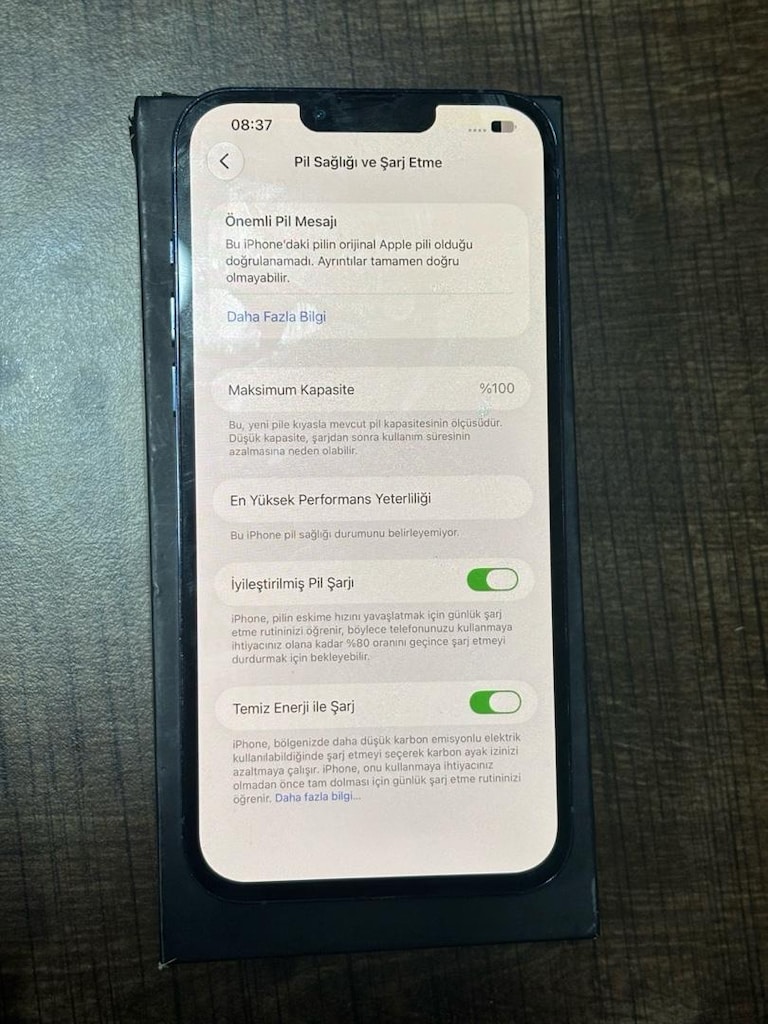 İPHONE 13 PRO MAX 128 GB PİL 100 YD - 12