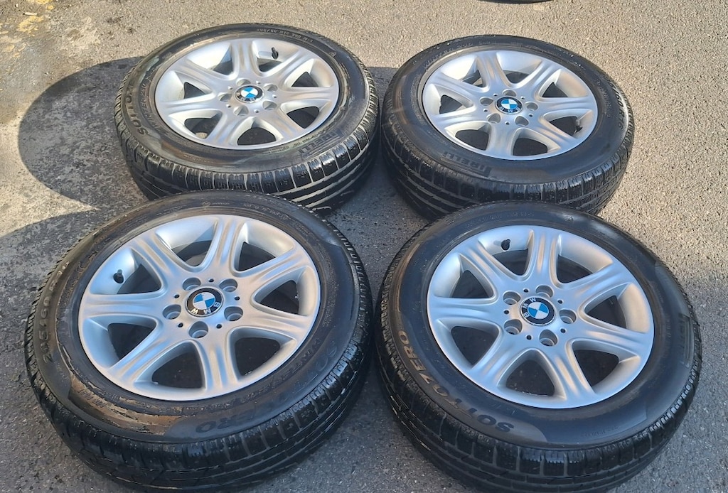 205 60 16 ORJINAL BMW JANT LASTİK TAKIMI BMW TRANSPORTER TRAFİK İNSİNG - 4